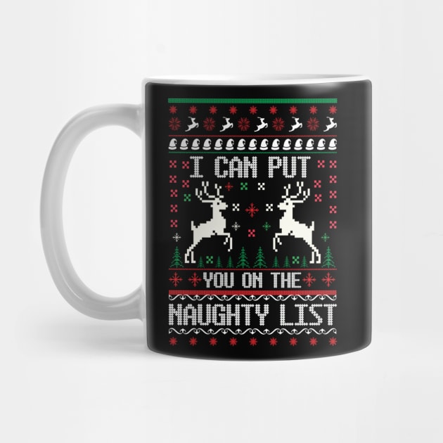 I can put you on the naughty list by MZeeDesigns